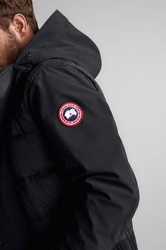 Chamarras Canada Goose Hombre Outlet - Breton Chaqueta De Plumas Negros OD1536940